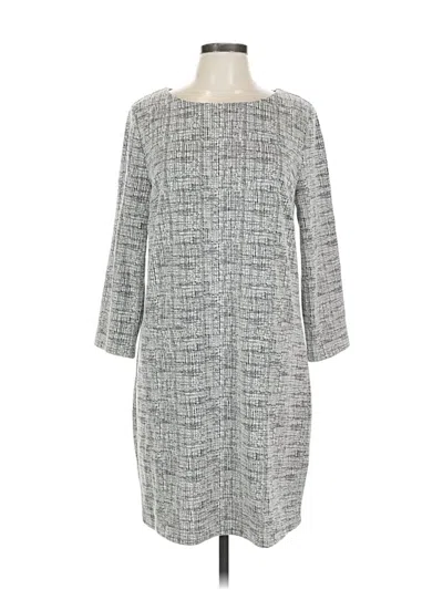 Pre-owned Nicole Miller Casual Dress In Gray