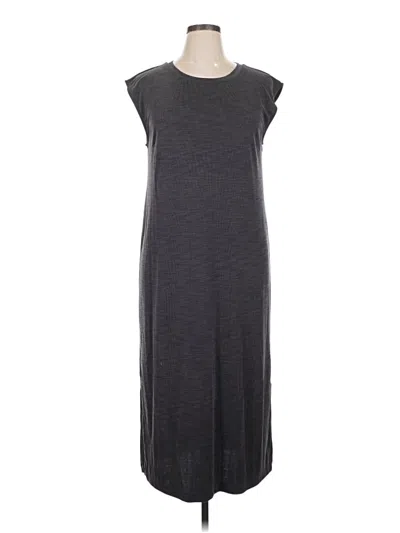 Pre-owned Nicole Miller Casual Dress In Gray