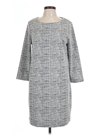 Pre-owned Nicole Miller Casual Dress In Gray