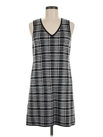 Pre-owned Nicole Miller Casual Dress In Gray