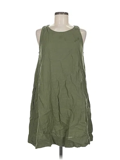 Pre-owned Nicole Miller Casual Dress In Green