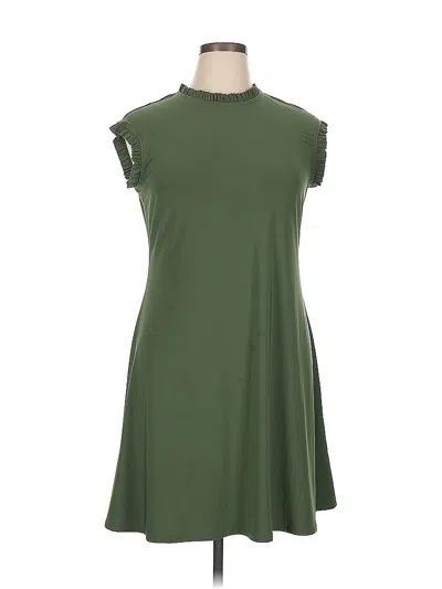 Pre-owned Nicole Miller Casual Dress In Green