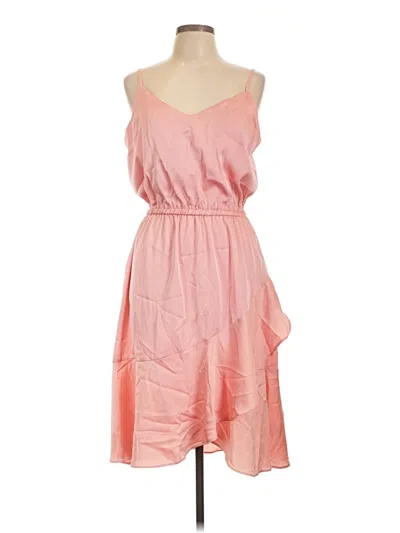 Pre-owned Nicole Miller Casual Dress In Pink