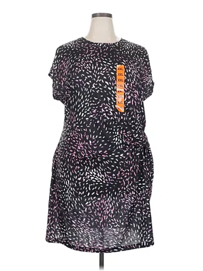 Nicole Miller Casual Dress In Black