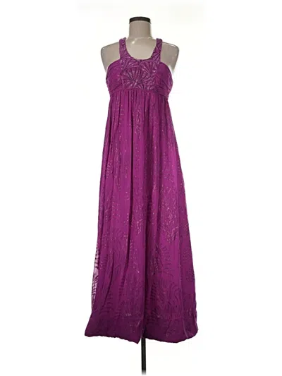 Pre-owned Nicole Miller Casual Dress In Purple
