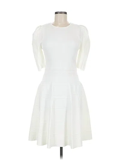 Nicole Miller Casual Dress In White
