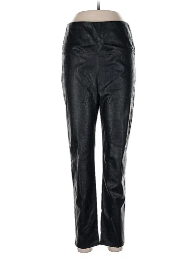 Pre-owned Nicole Miller Casual Pants In Black