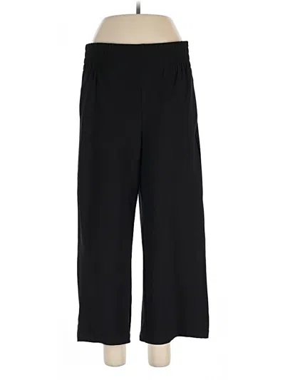 Pre-owned Nicole Miller Casual Pants In Black