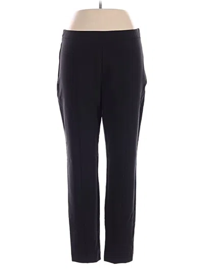 Pre-owned Nicole Miller Casual Pants In Black