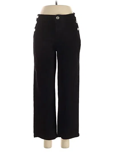Pre-owned Nicole Miller Casual Pants In Black