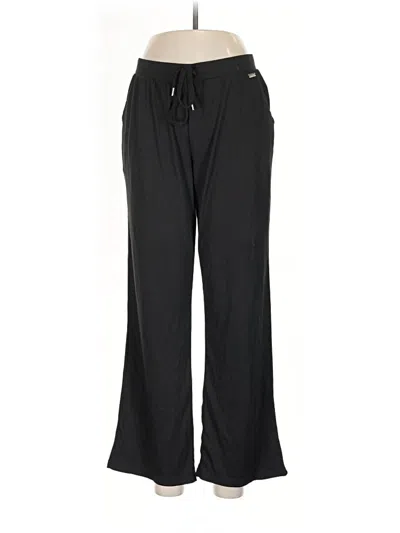 Pre-owned Nicole Miller Casual Pants In Black