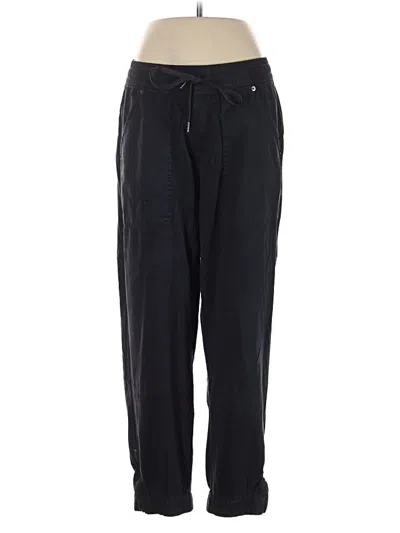 Pre-owned Nicole Miller Casual Pants In Black