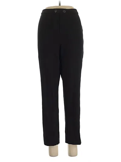 Pre-owned Nicole Miller Casual Pants In Black