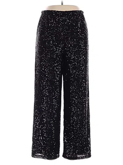 Pre-owned Nicole Miller Casual Pants In Black