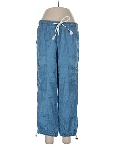 Pre-owned Nicole Miller Casual Pants In Blue