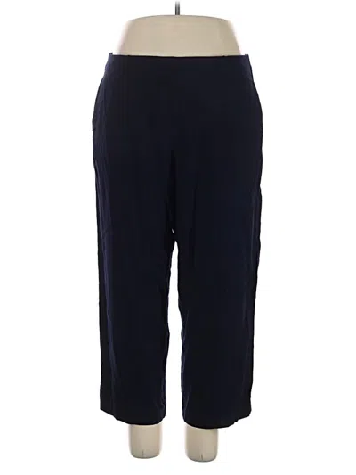 Pre-owned Nicole Miller Casual Pants In Blue