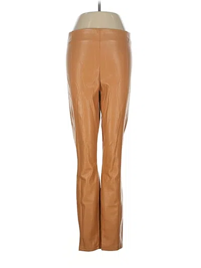 Pre-owned Nicole Miller Casual Pants In Brown