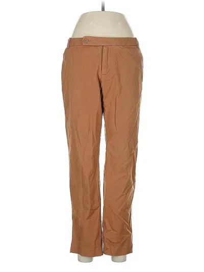 Pre-owned Nicole Miller Casual Pants In Brown