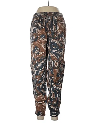 Pre-owned Nicole Miller Casual Pants In Brown