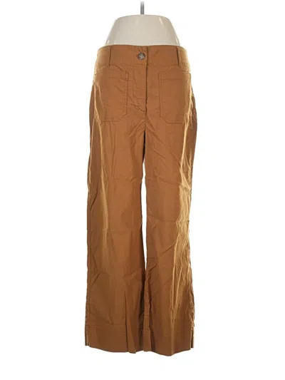 Pre-owned Nicole Miller Casual Pants In Brown