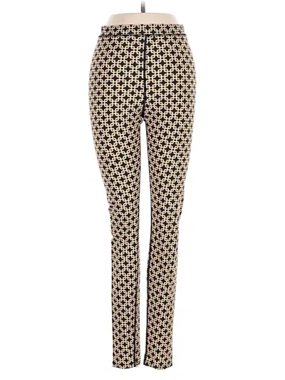 Pre-owned Nicole Miller Casual Pants In Gold