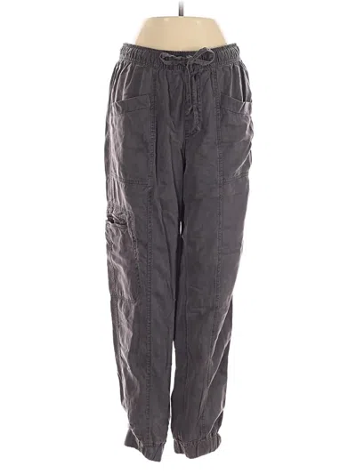 Pre-owned Nicole Miller Casual Pants In Gray