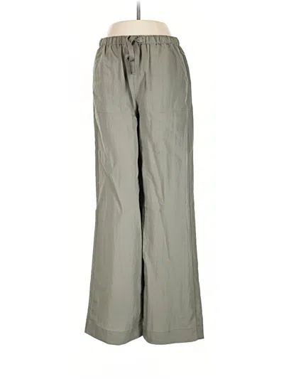 Pre-owned Nicole Miller Casual Pants In Gray