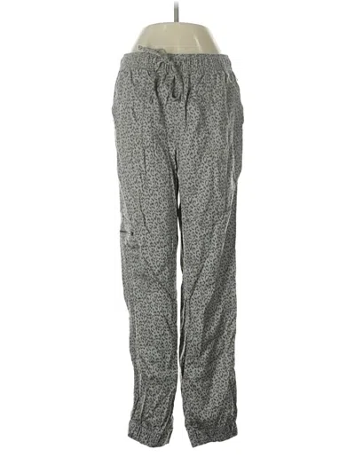 Pre-owned Nicole Miller Casual Pants In Gray