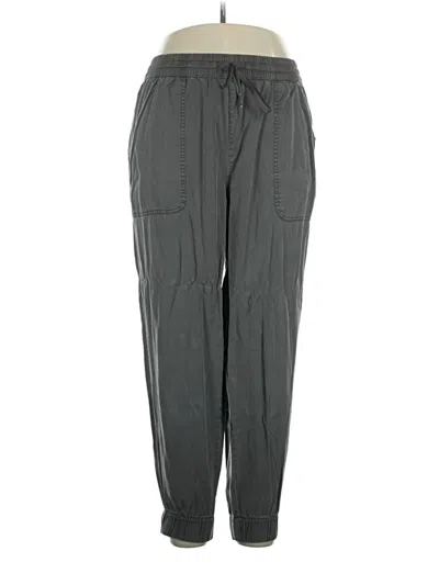 Pre-owned Nicole Miller Casual Pants In Gray
