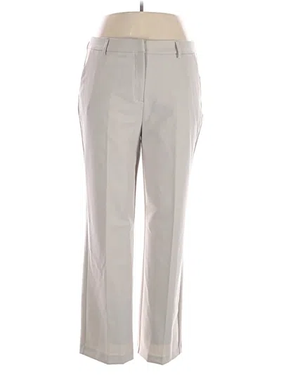 Pre-owned Nicole Miller Casual Pants In Gray