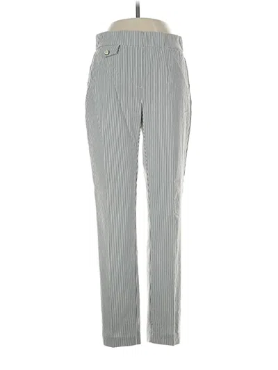 Pre-owned Nicole Miller Casual Pants In Gray