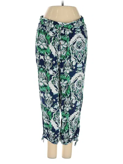 Pre-owned Nicole Miller Casual Pants In Green