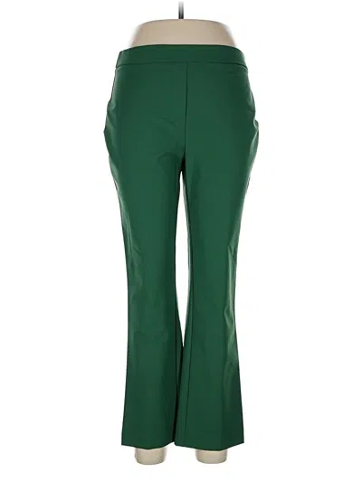 Pre-owned Nicole Miller Casual Pants In Green