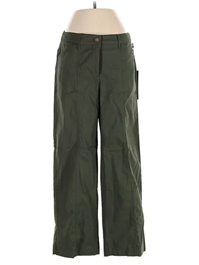 Pre-owned Nicole Miller Casual Pants In Green