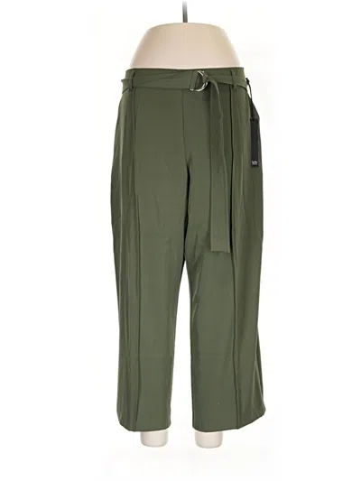 Pre-owned Nicole Miller Casual Pants In Green
