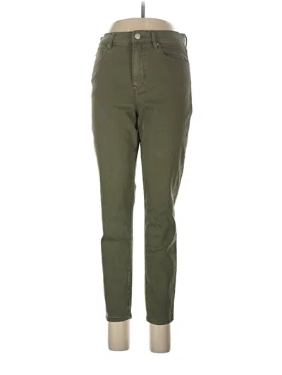 Pre-owned Nicole Miller Casual Pants In Green