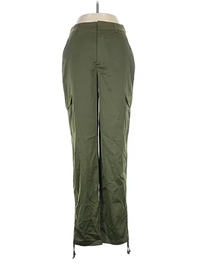 Pre-owned Nicole Miller Casual Pants In Green