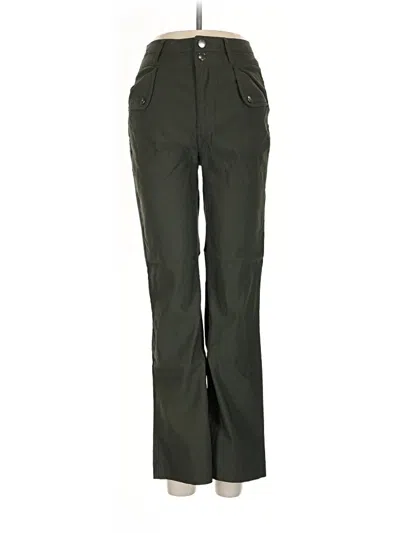 Pre-owned Nicole Miller Casual Pants In Green