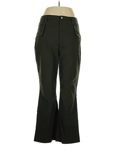 Pre-owned Nicole Miller Casual Pants In Green