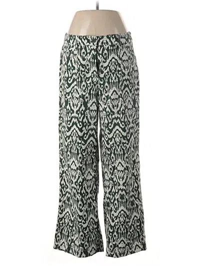 Pre-owned Nicole Miller Casual Pants In Green