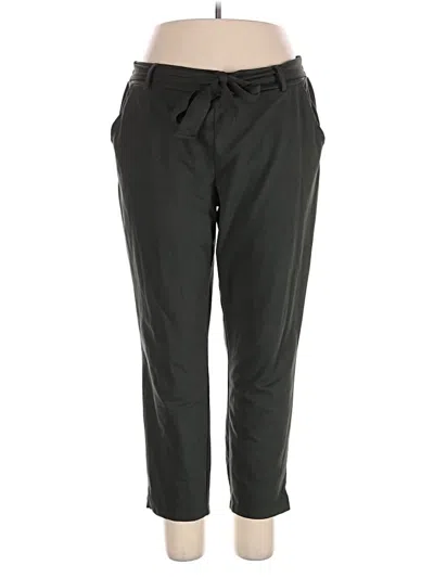 Pre-owned Nicole Miller Casual Pants In Green