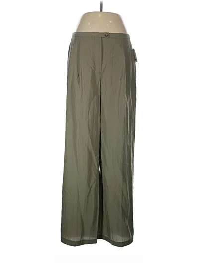 Pre-owned Nicole Miller Casual Pants In Green