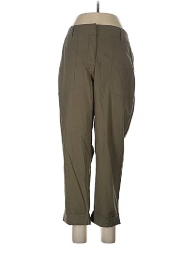 Pre-owned Nicole Miller Casual Pants In Green