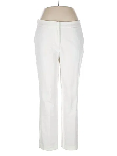 Pre-owned Nicole Miller Casual Pants In Ivory