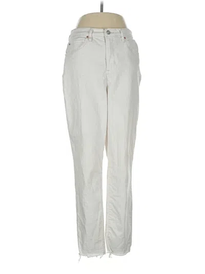 Pre-owned Nicole Miller Casual Pants In Ivory