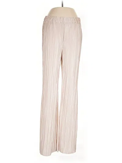 Pre-owned Nicole Miller Casual Pants In Ivory