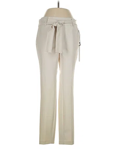 Pre-owned Nicole Miller Casual Pants In Ivory