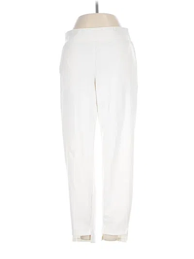 Pre-owned Nicole Miller Casual Pants In Ivory