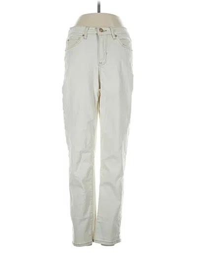 Pre-owned Nicole Miller Casual Pants In Ivory