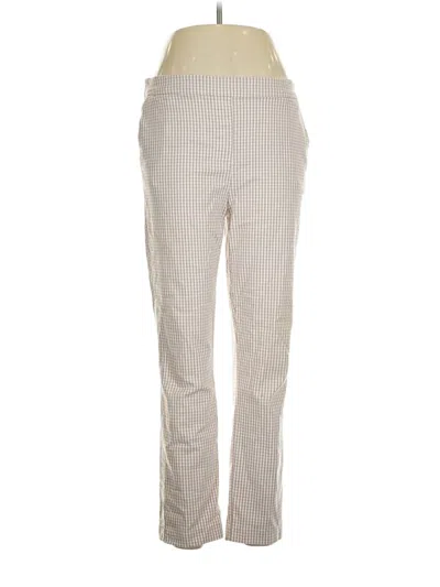 Pre-owned Nicole Miller Casual Pants In Ivory